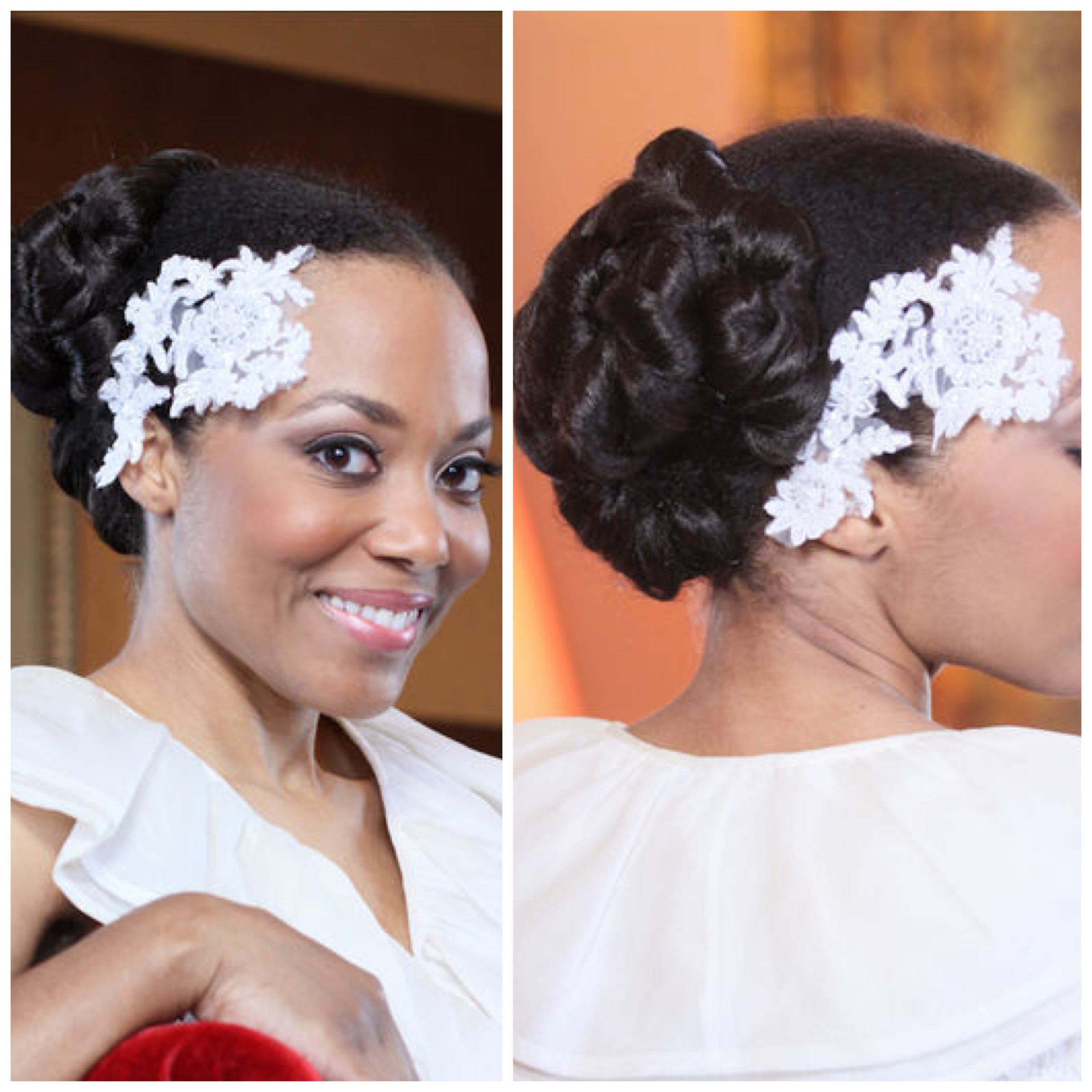 Natural Hairstyles For Black Brides
 Inspiration for Natural Hair Brides