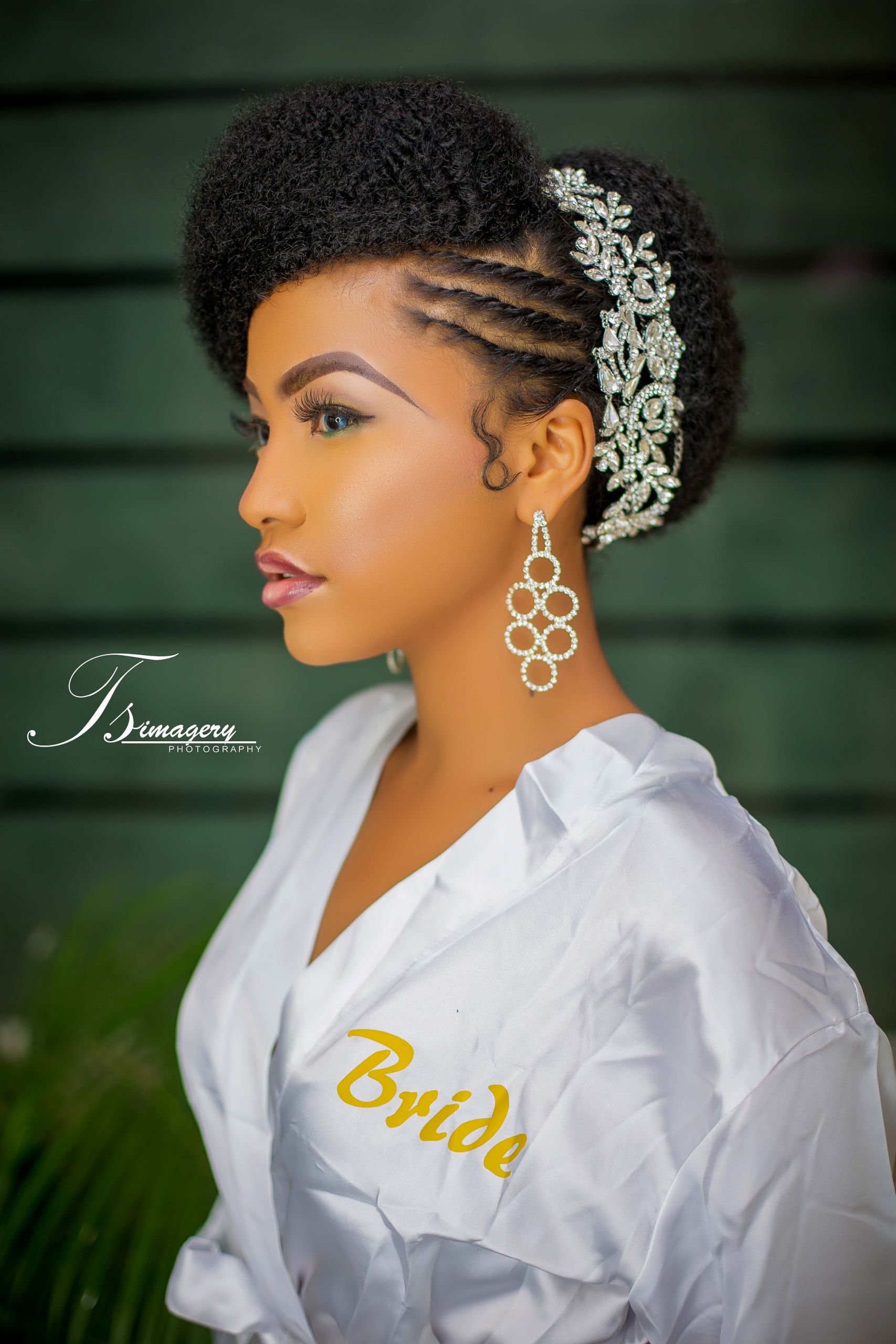 Natural Hairstyles For Black Brides
 NATURAL HAIR BRIDAL SHOOT from TSIMAGERY in 2019