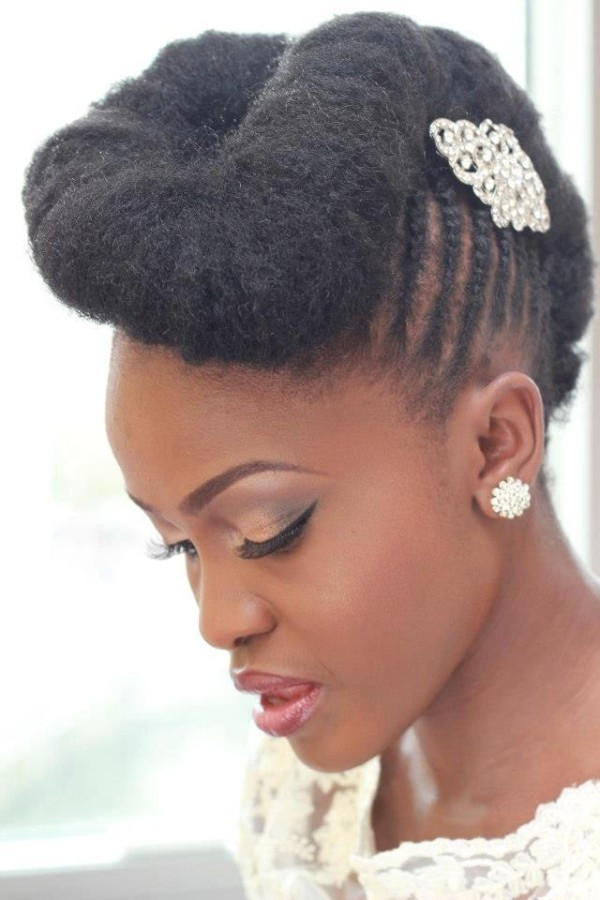 Natural Hairstyles For Black Brides
 12 natural black wedding hairstyles for the offbeat and on