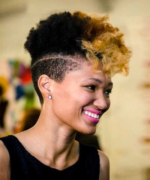 Natural Hairstyles For Black Women With Short Hair
 Mohawk Short Hairstyles for Black Women