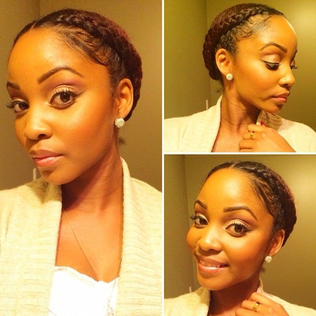 Natural Hairstyles That Last
 Protective style worn all of last week I love how easy it