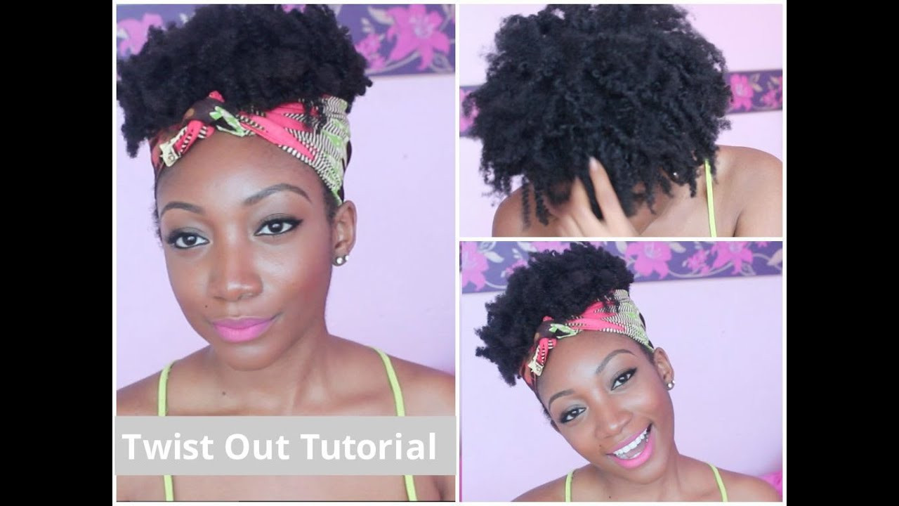 Natural Hairstyles Tutorials
 "Messy" Twist Out Tutorial