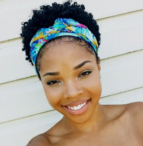 Natural Hairstyles With Headbands
 50 Updo Hairstyles for Black Women Ranging from Elegant to