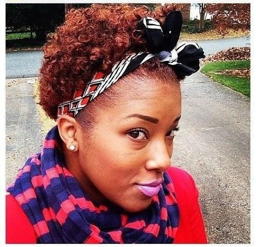 Natural Hairstyles With Headbands
 20 Fabulous TWA Hairstyles