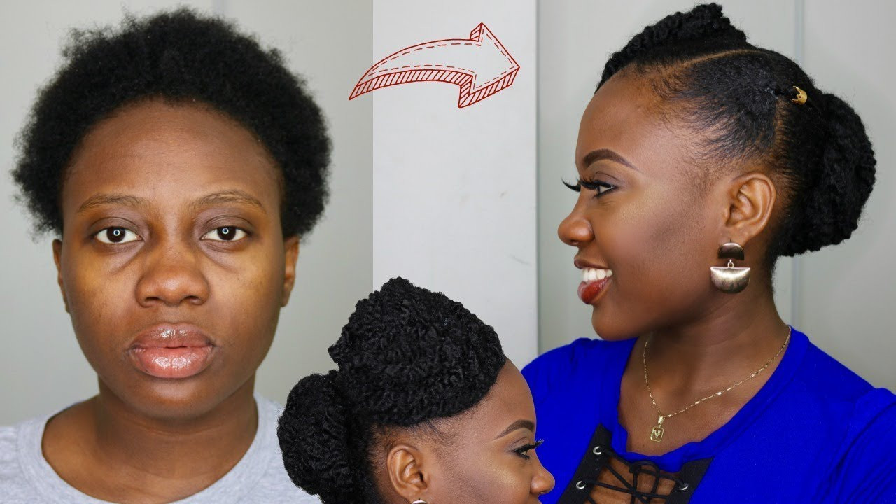 Natural Protective Hairstyles
 EASY Natural Protective Hairstyle