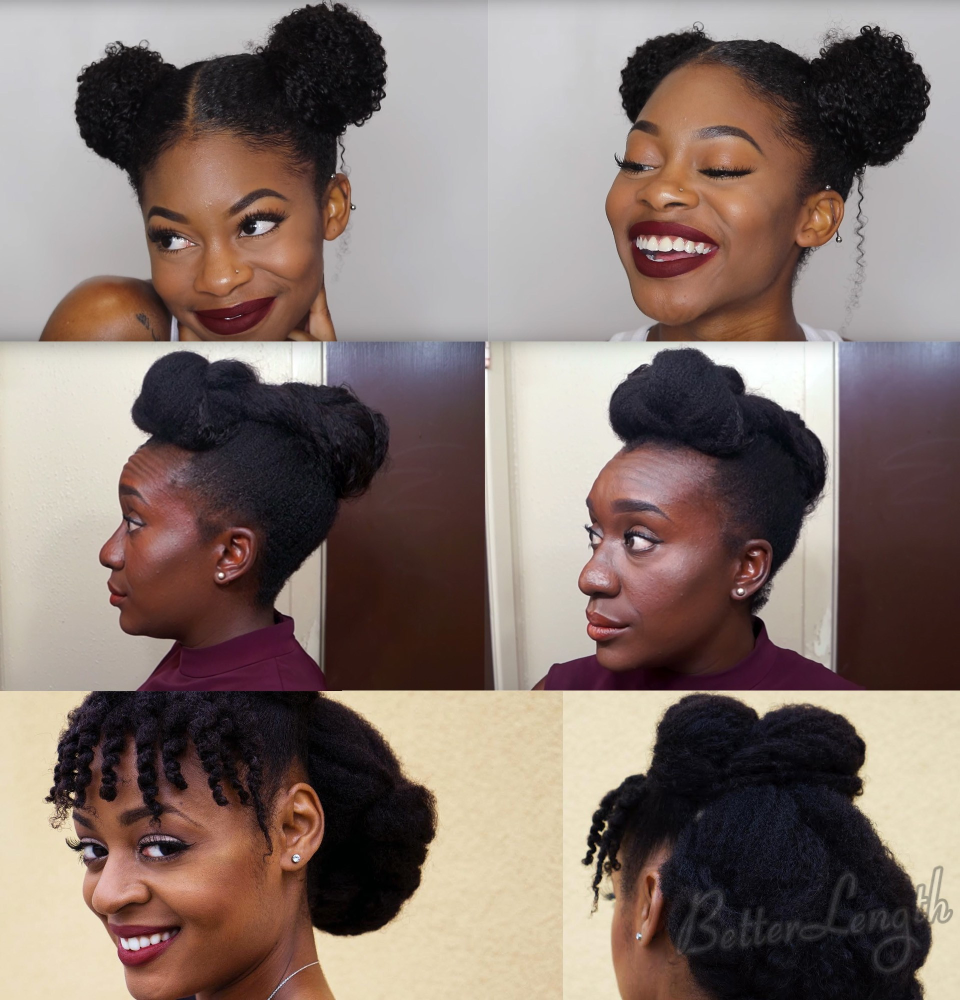 Natural Protective Hairstyles
 TOP 6 Quick & Easy Natural Hair Updos