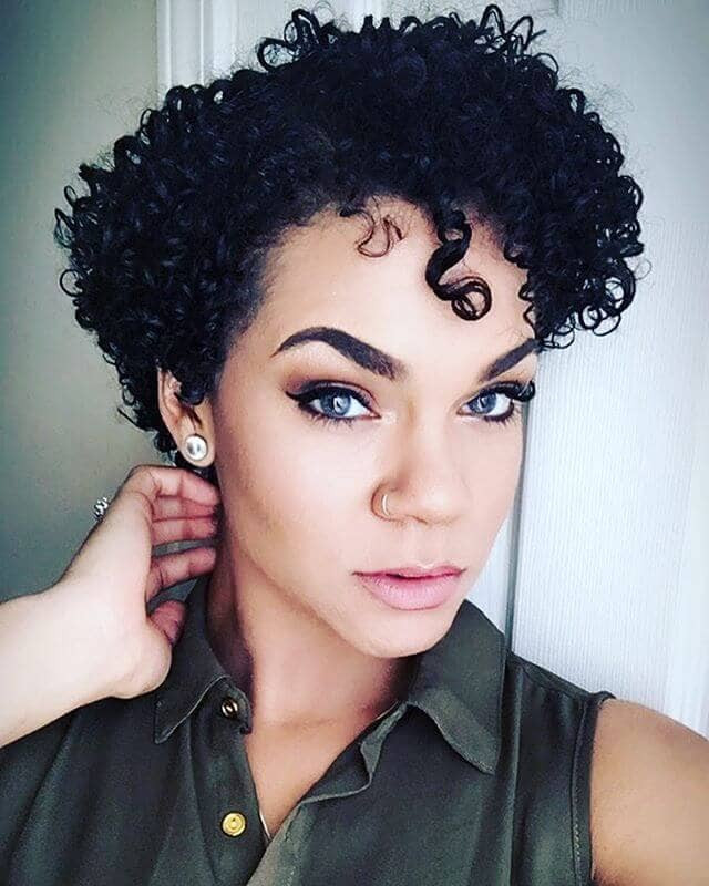 Natural Wet Hairstyles
 50 Bold Curly Pixie Cut Ideas To Transform Your Style in 2020