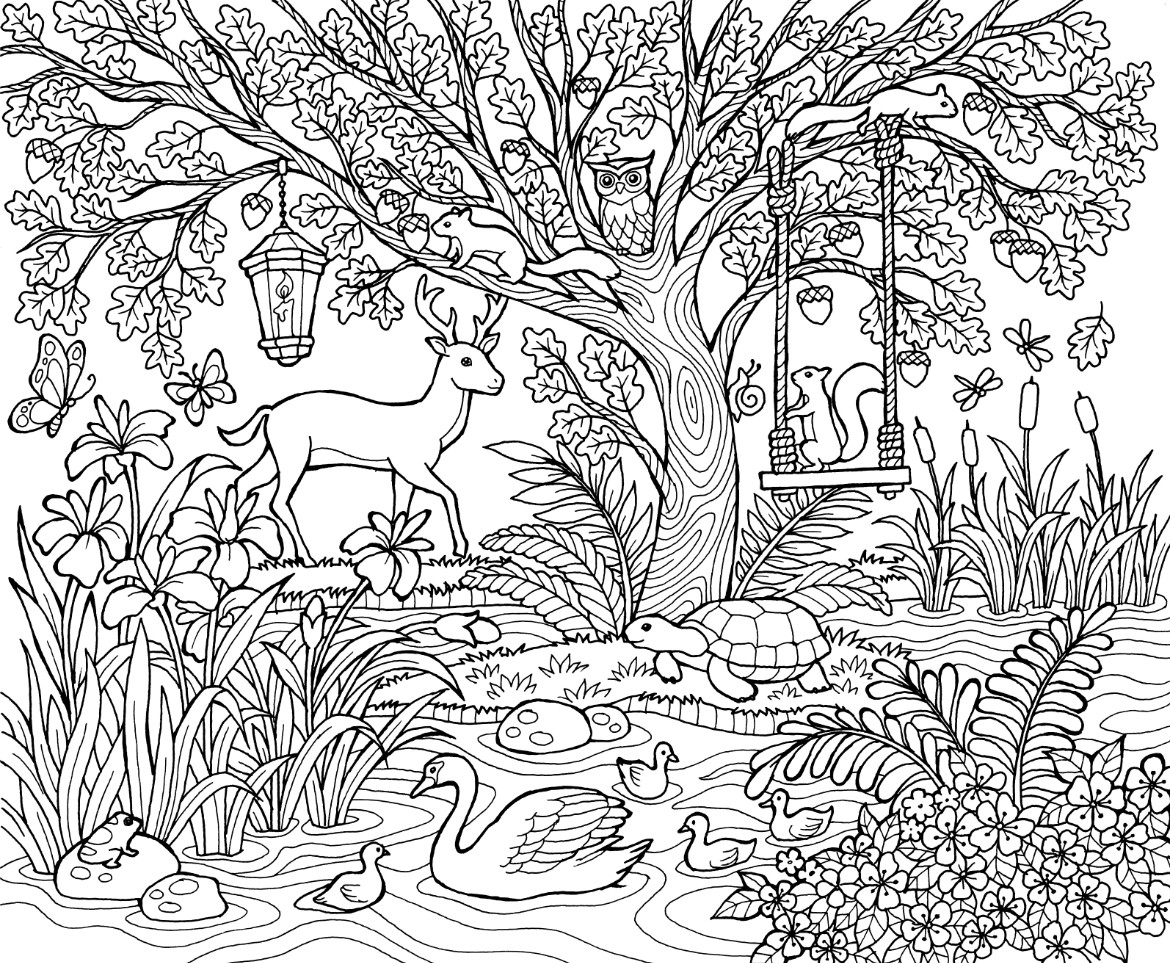 Nature Coloring Pages For Adults
 Check Out The Best ColorIt