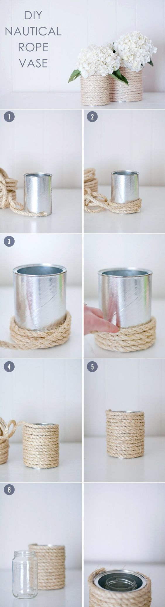 Nautical DIY Decorations
 16 Nautical Rope DIY Crafts With a Perfect Twists