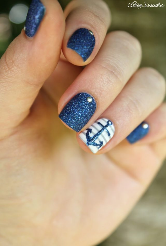 Nautical Nail Designs
 20 Adorable Nautical Nail Designs You Need to Try This Summer