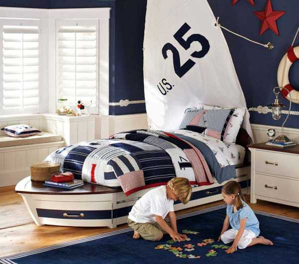 Nautical Theme Kids Room
 NautIcal Kids Room Design Interior Decorating