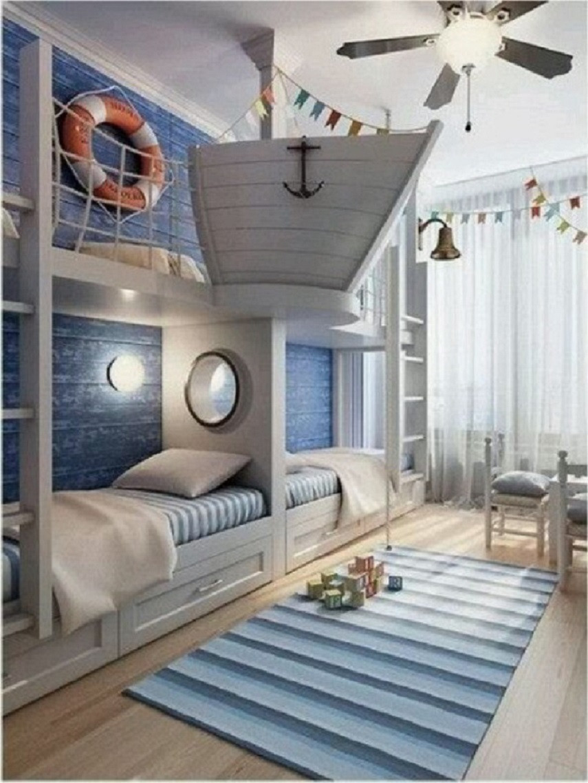 Nautical Theme Kids Room
 Nautical Home