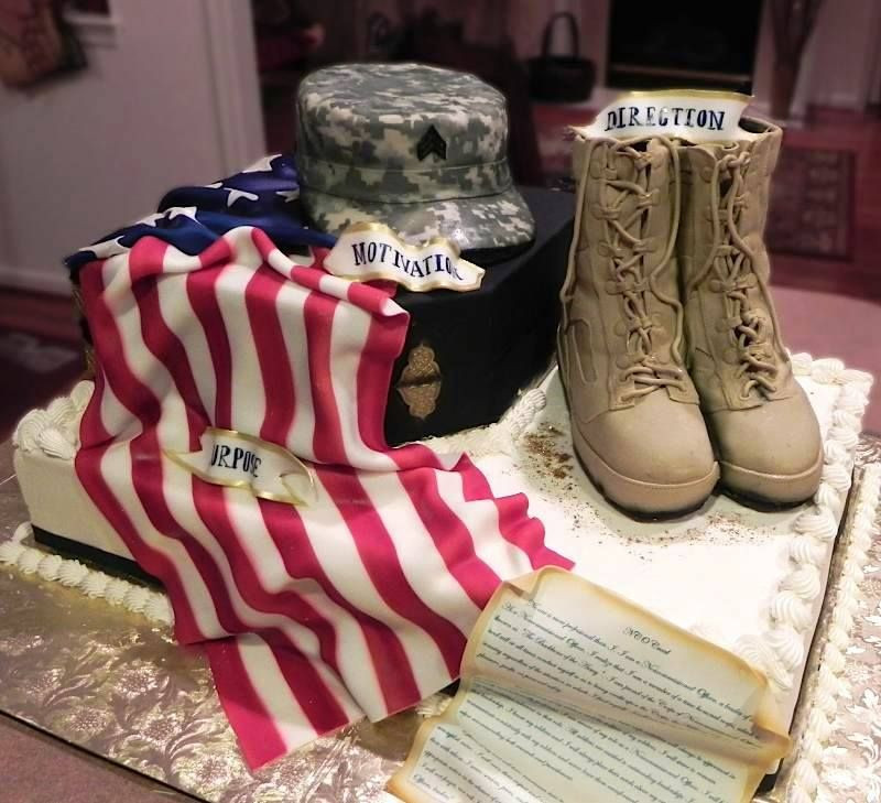 Navy Retirement Party Ideas
 Military Spouse Creates Incredible Military Art With Cake
