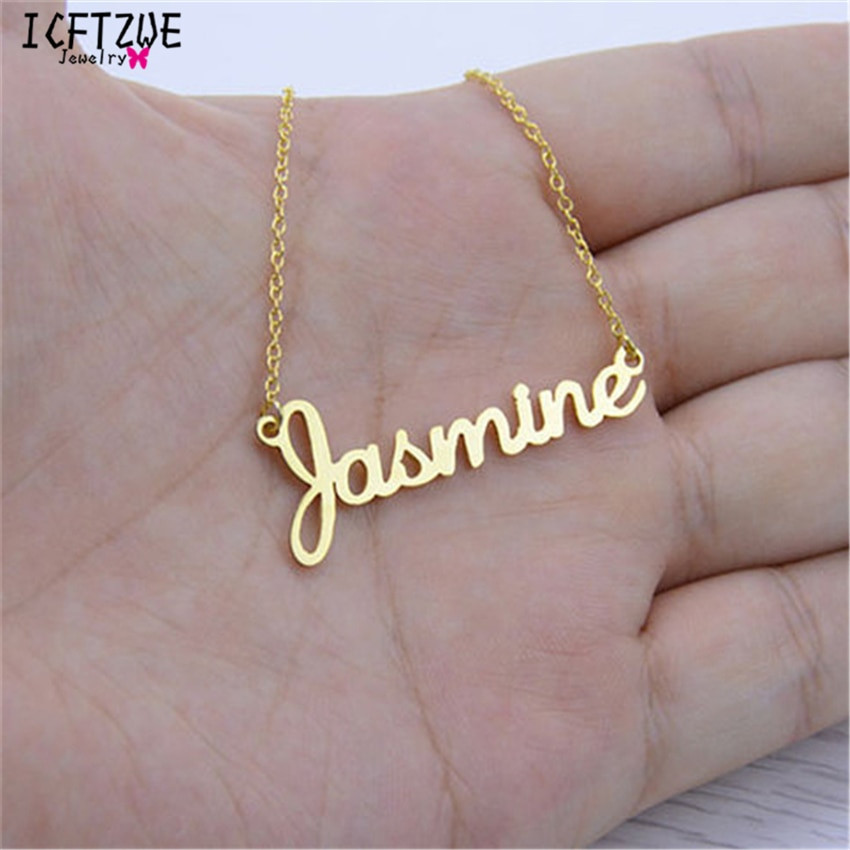 Necklace With Name
 Handmade Jewelry Any Personalized Name Necklaces Women Men