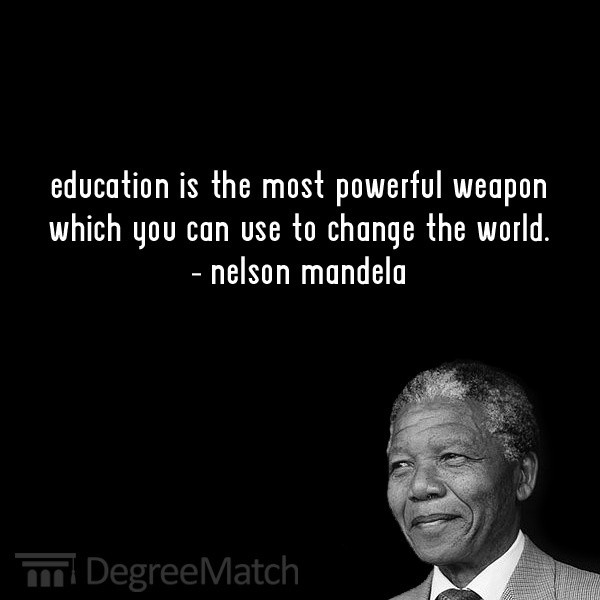 Nelson Mandela Education Quotes
 Nelson Mandela’s life and achievements from birth to date