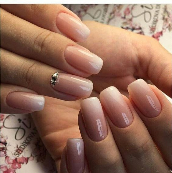 Neutral Nail Designs
 The 25 best American manicure nails ideas on Pinterest