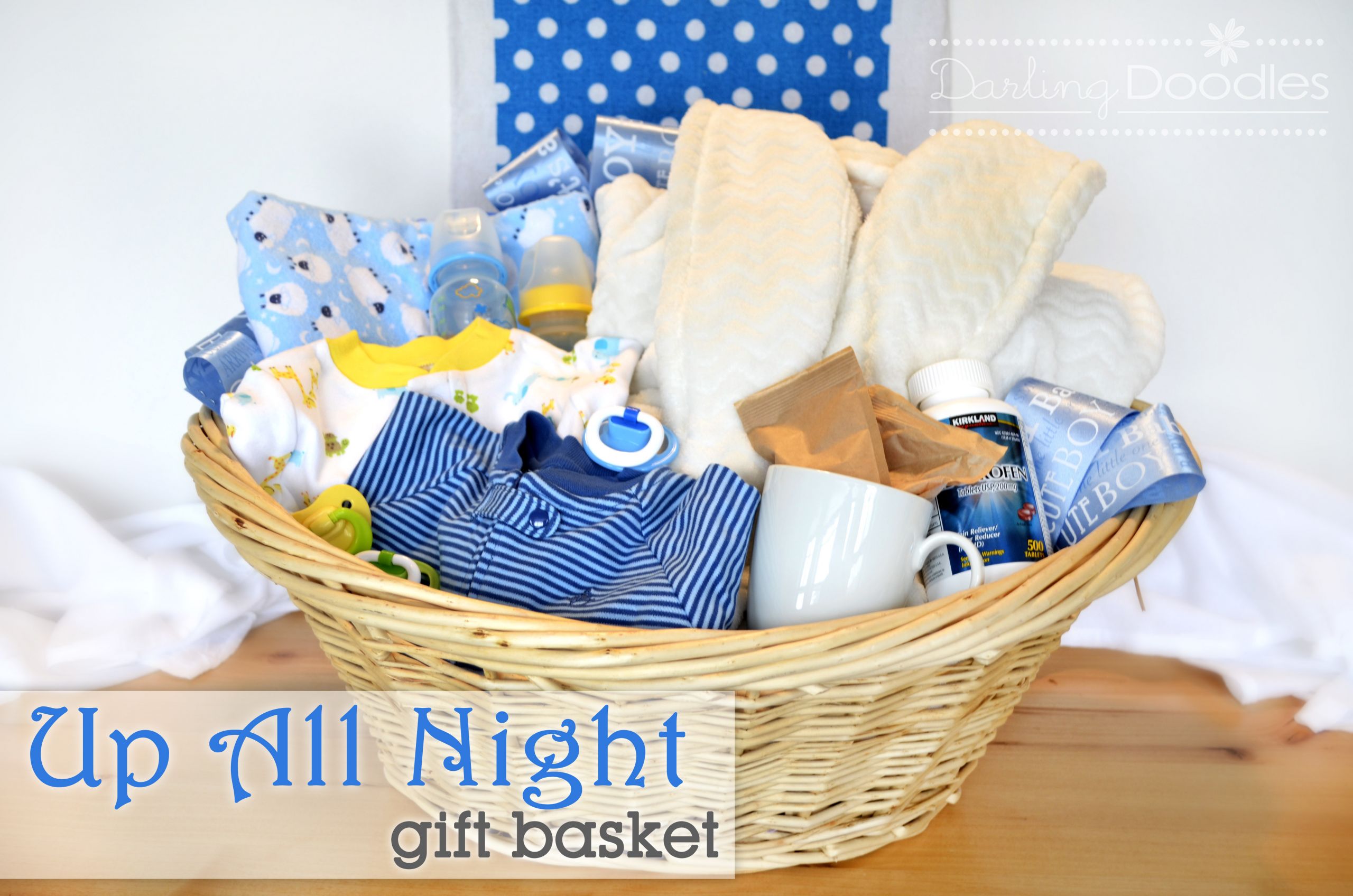 New Baby Gift Ideas For Parents
 Up All Night Survival Kit Darling Doodles