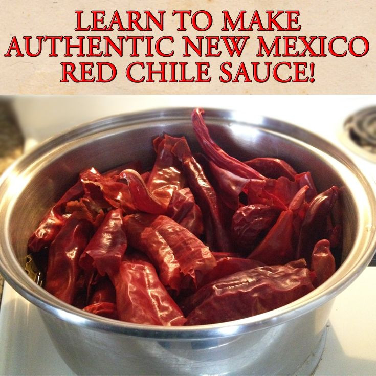 New Mexican Chile Recipes
 How to Make New Mexico Red Chile Sauce from Pods in 2019