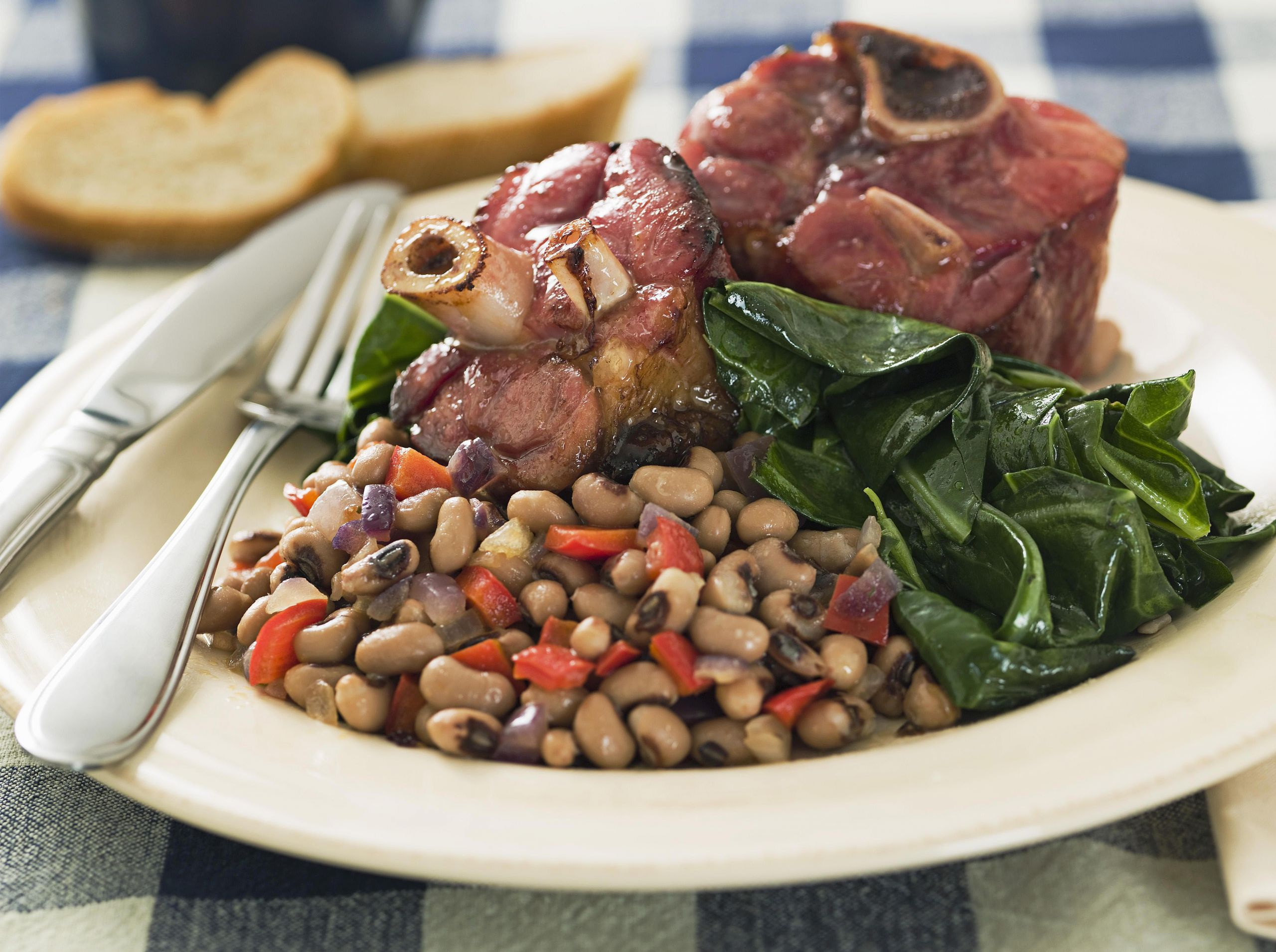 New Year Dinner Traditional
 New Year s Food Tradition Black Eyed Peas and Greens