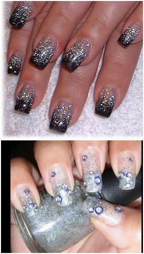 New Years Eve Nail Designs
 LifeStyle for Blondes 2011 New Years Eve Nail Art and Eye
