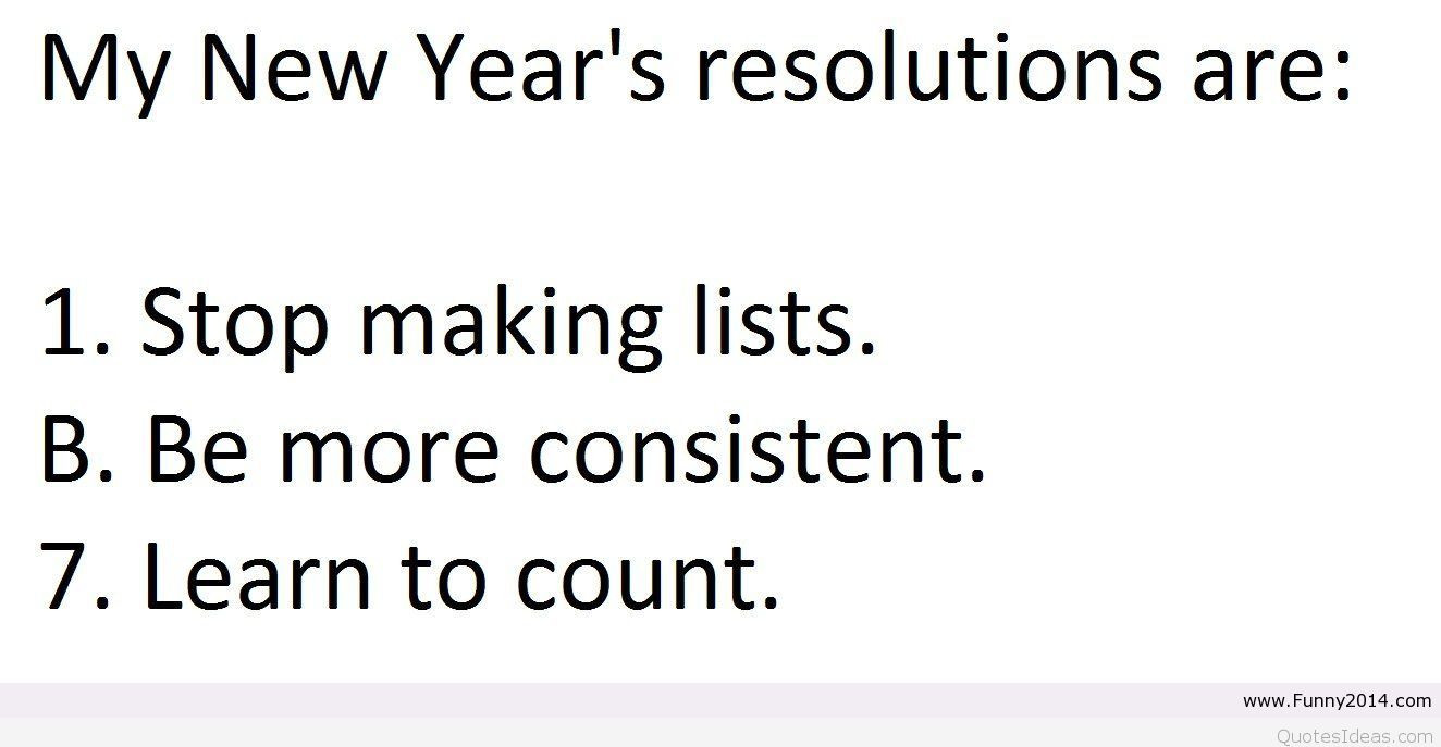New Years Resolutions Quotes Funny
 Funny New Year Resolutions sayings 2016