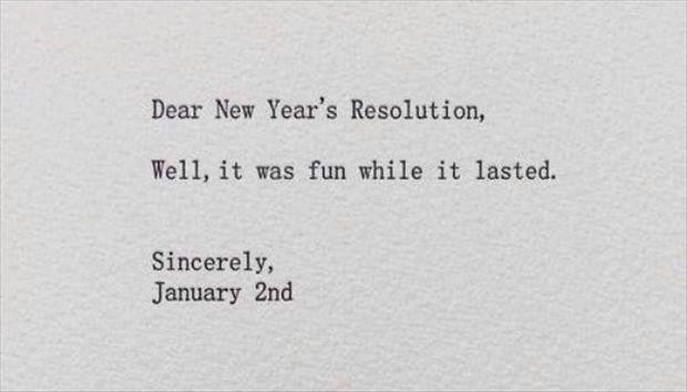 New Years Resolutions Quotes Funny
 21 Funny Quotes