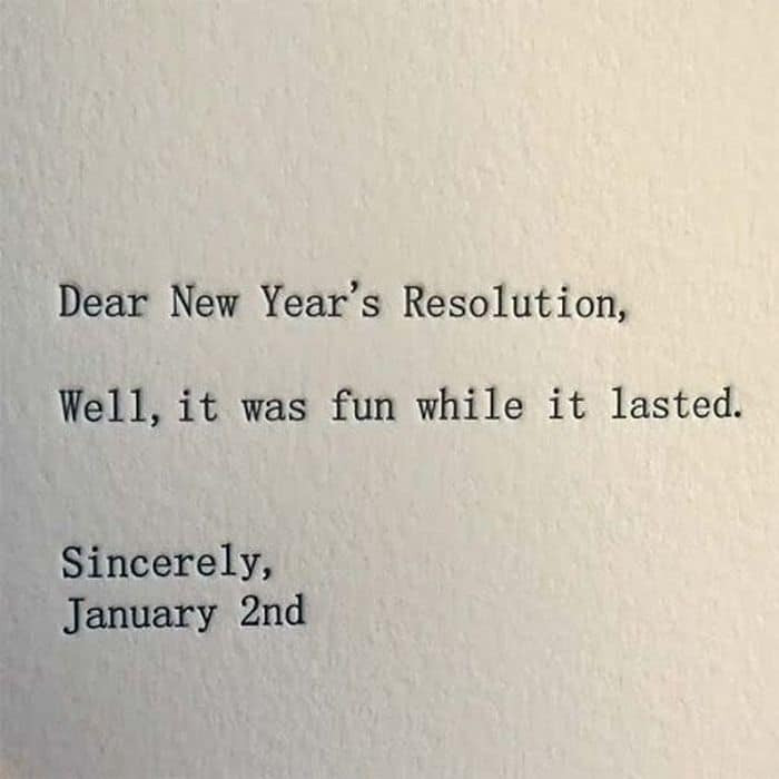 New Years Resolutions Quotes Funny
 Funny New Year Wishes Quotes and Resolutions