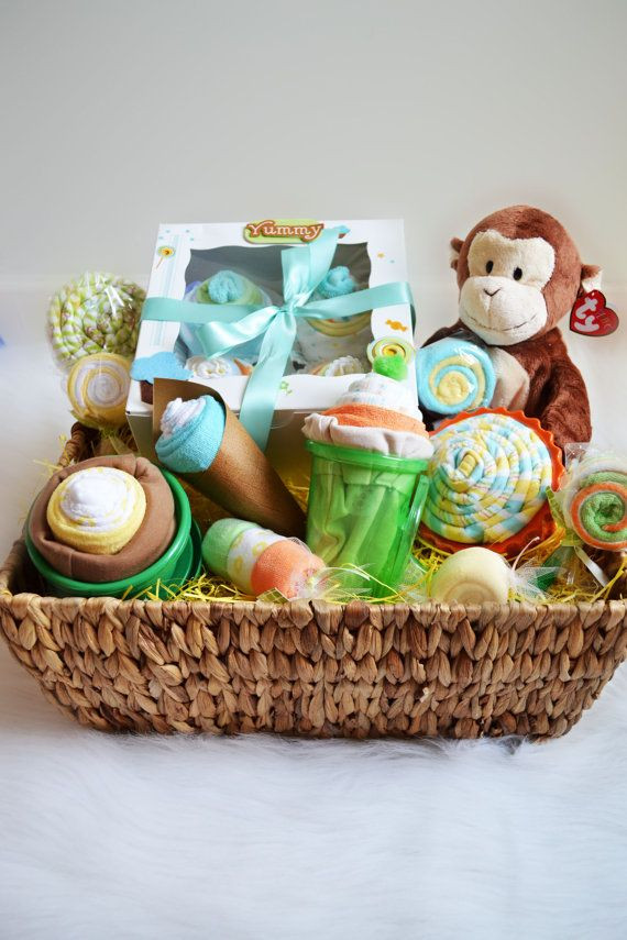 Newborn Baby Gift Baskets Ideas
 cute baby t basket