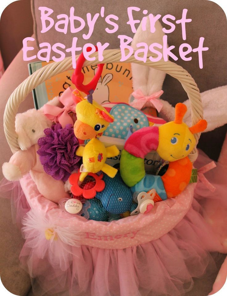 Newborn Baby Gift Baskets Ideas
 baby s first easter basket ideas for a newborn