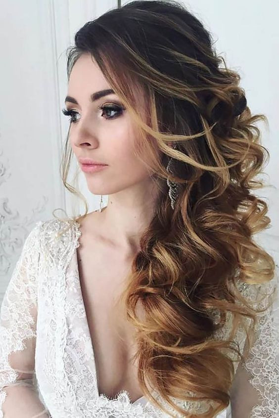 Nice Hairstyles For A Wedding
 2300 best Hair images on Pinterest