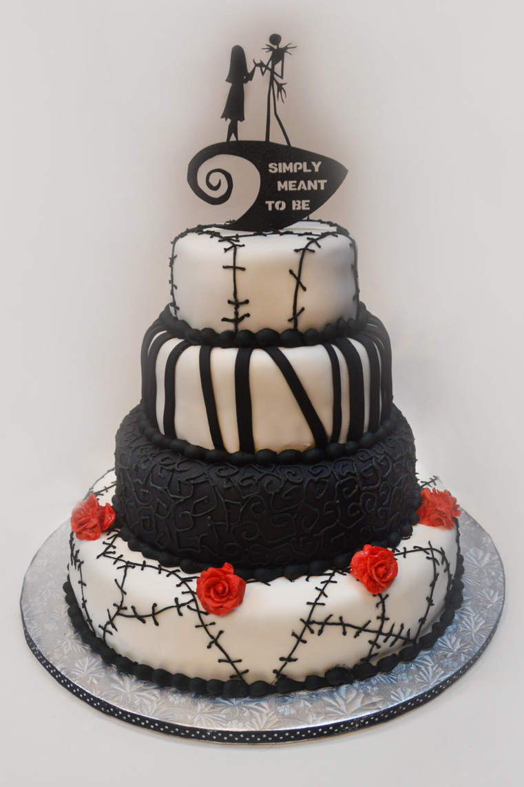 Nightmare Before Christmas Wedding Cake
 Nightmare Before Christmas wedding – ronna s cake blog
