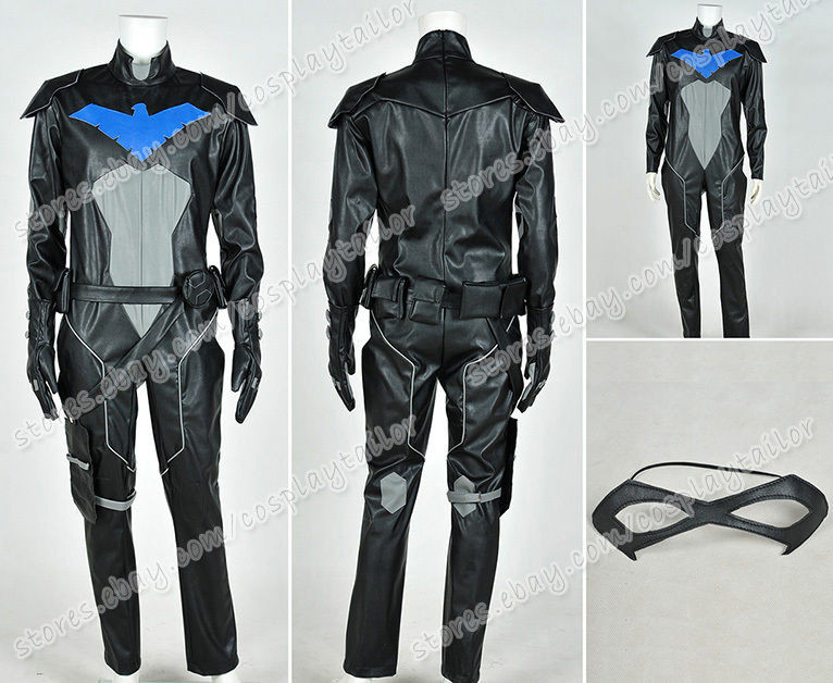 Nightwing Costume DIY
 Young Justice Cosplay Nightwing Costume Jumpsuit Outfit