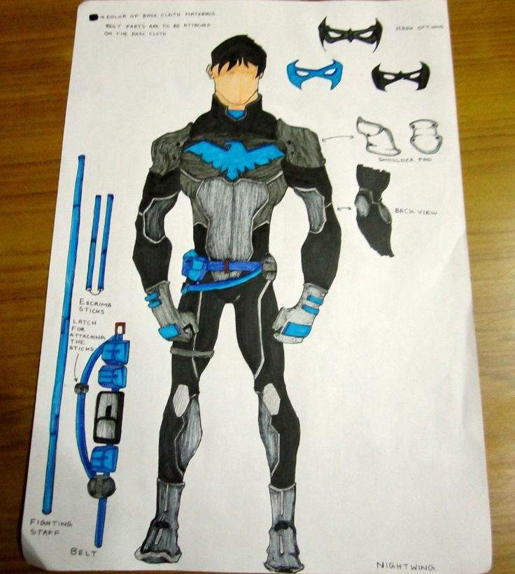 Nightwing Costume DIY
 30 best images about Nightwing Costume on Pinterest