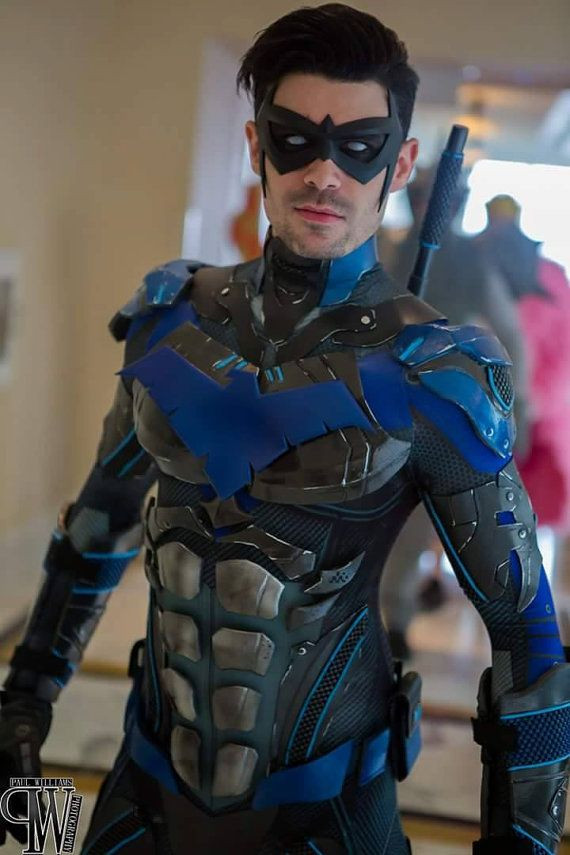 Nightwing Costume DIY
 New 52 ic inspired Nightwing mask various by