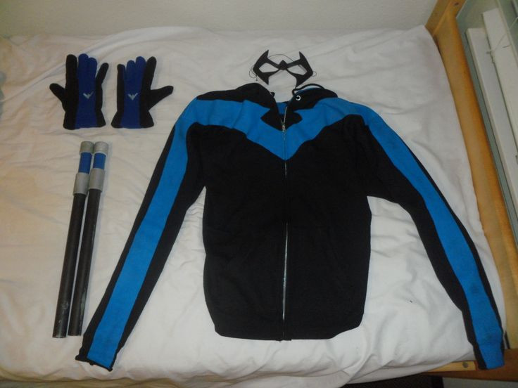 Nightwing Costume DIY
 Nightwing Costume NIghtwing Pinterest