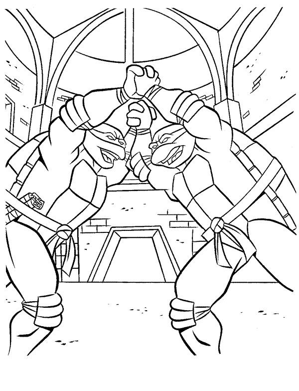 Ninja Coloring Pages For Kids
 88 best Ninja Turtles Coloring Pages images on Pinterest