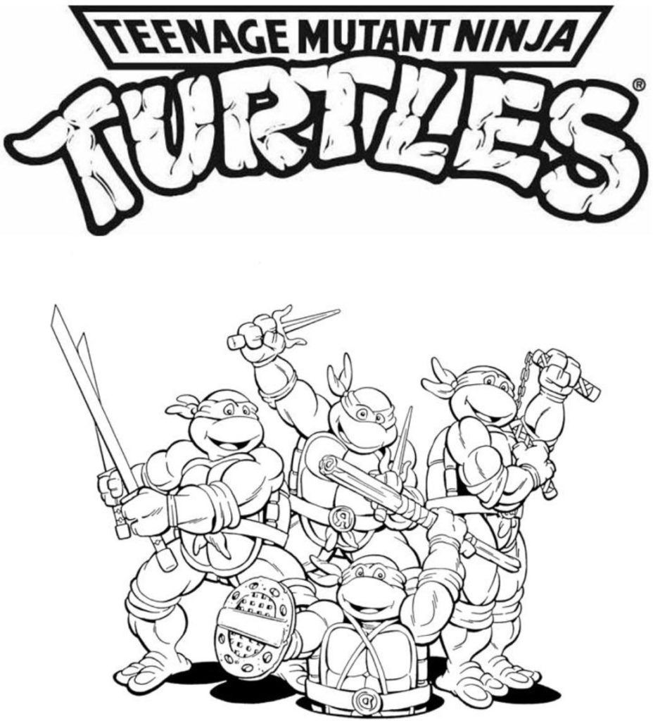 Ninja Turtles Coloring Pages Printables
 Coloring Pages teenage mutant ninja turtles coloring pages