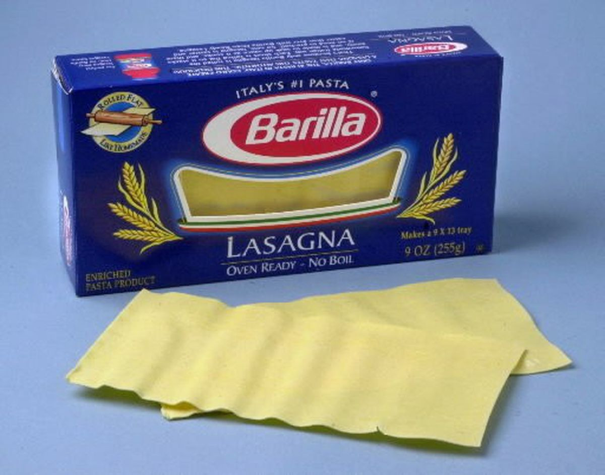 No-Boil Lasagna Noodles
 No boil lasagna noodles are convenient but not perfect