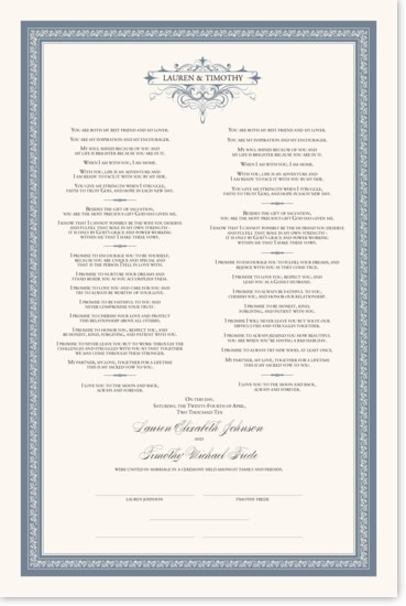 Nontraditional Wedding Vows
 Unique Non Traditional Wedding Vows and Love Poetry