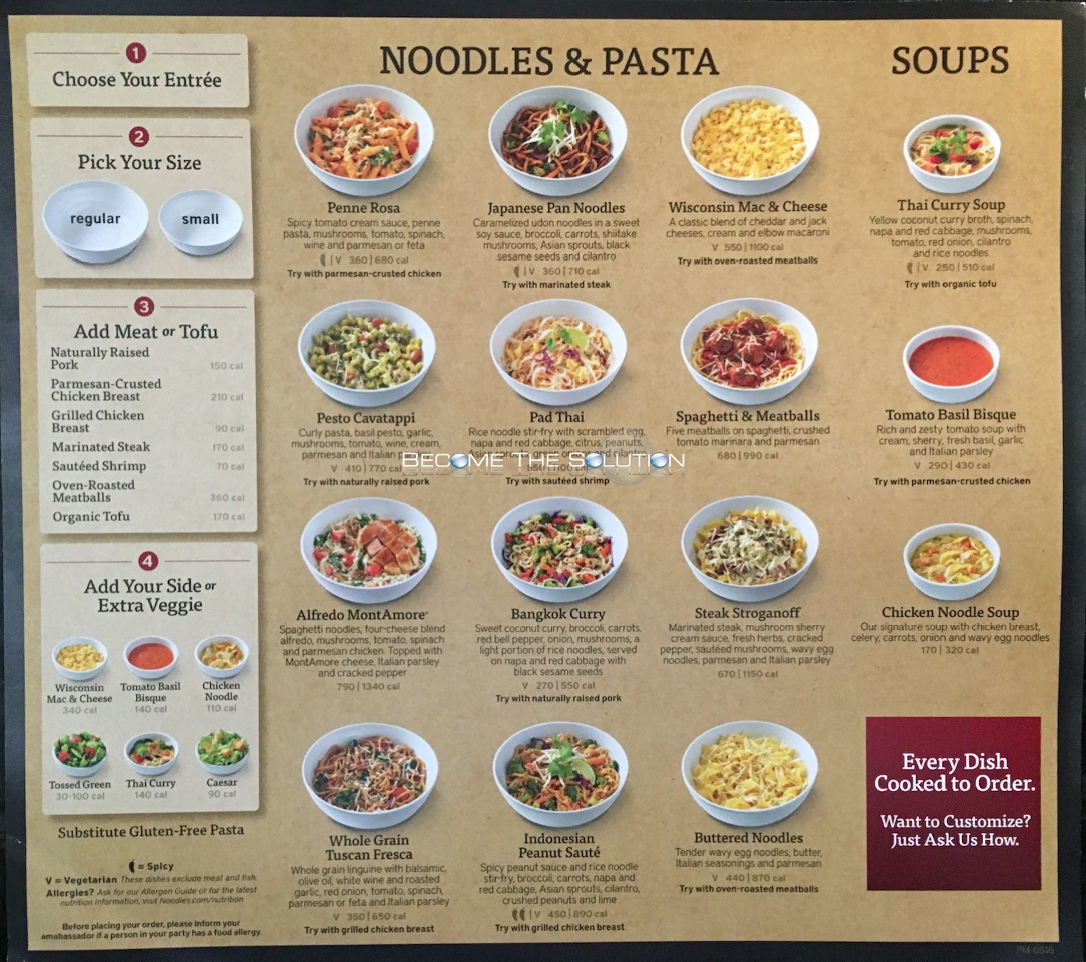 20 Ideas for Noodles Company Menu Home Family Style and Art Ideas