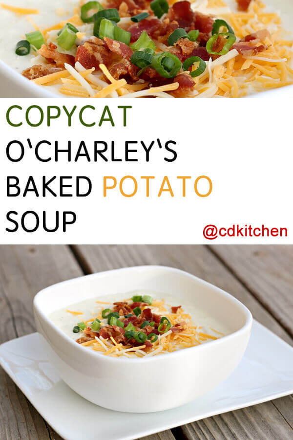 O Charley'S Loaded Potato Soup Recipe
 Copycat O Charley s Baked Potato Soup Recipe