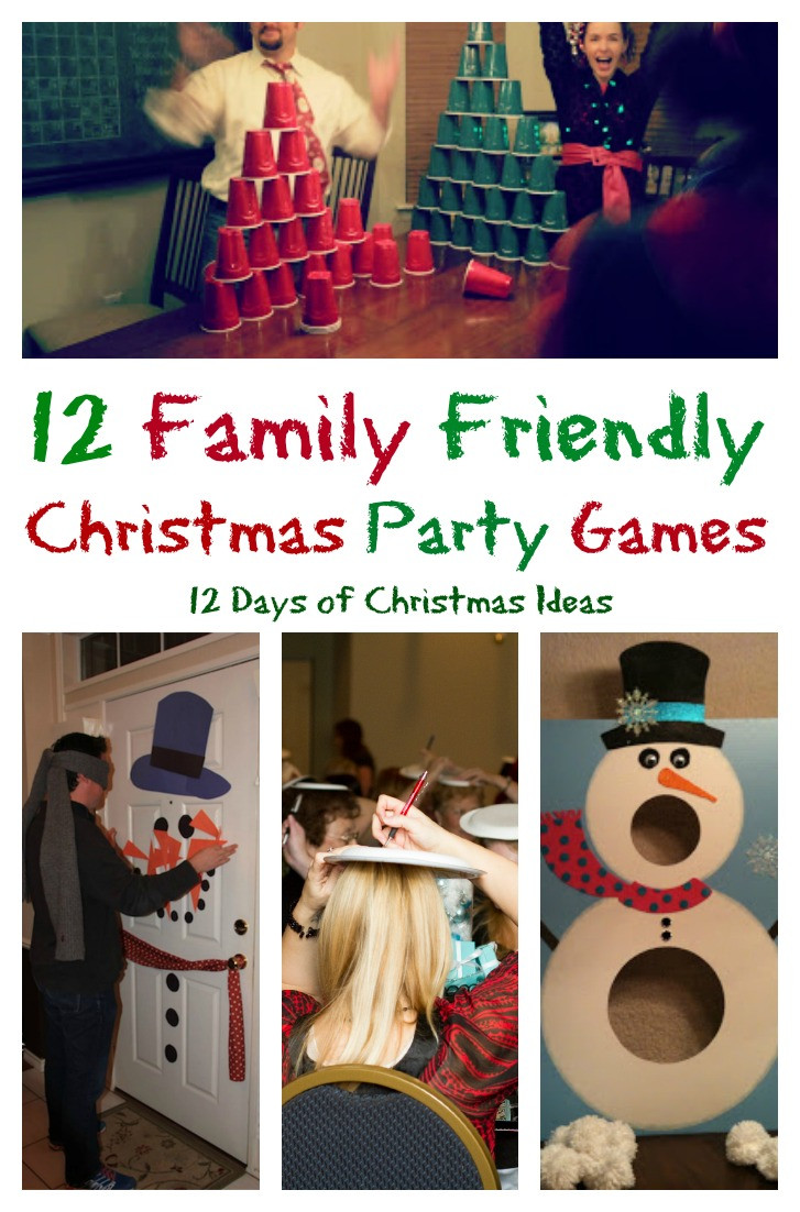 Office Christmas Party Game Ideas
 12 Family Friendly Party Games for 12 Days of Christmas