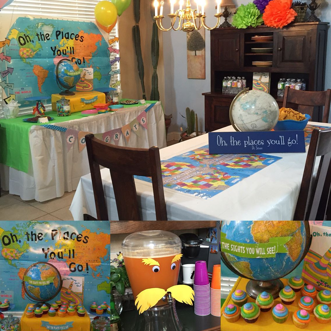 Oh The Places You Ll Go Graduation Party Ideas
 Oh the places you ll go graduation