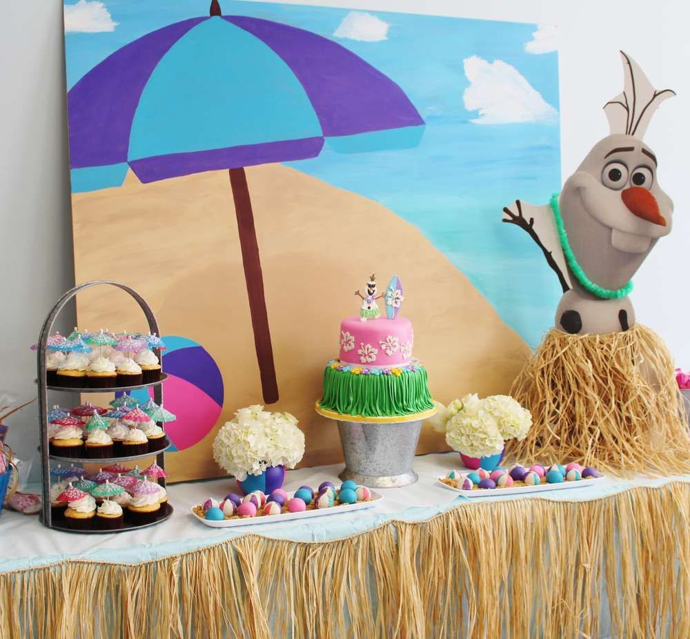 Olaf Summer Party Ideas
 Frozen Disney Birthday Party Ideas