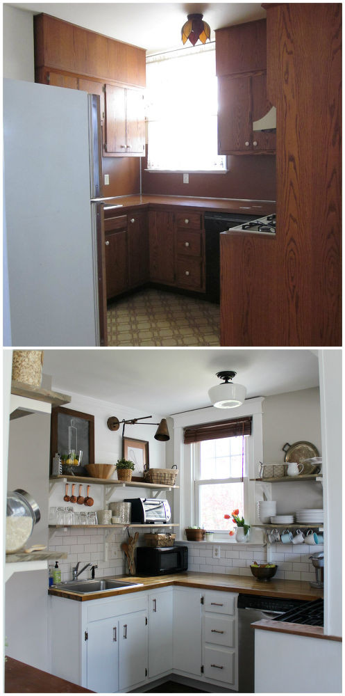 Old Kitchen Remodel
 DIY Kitchen Remodel on a Tight Bud