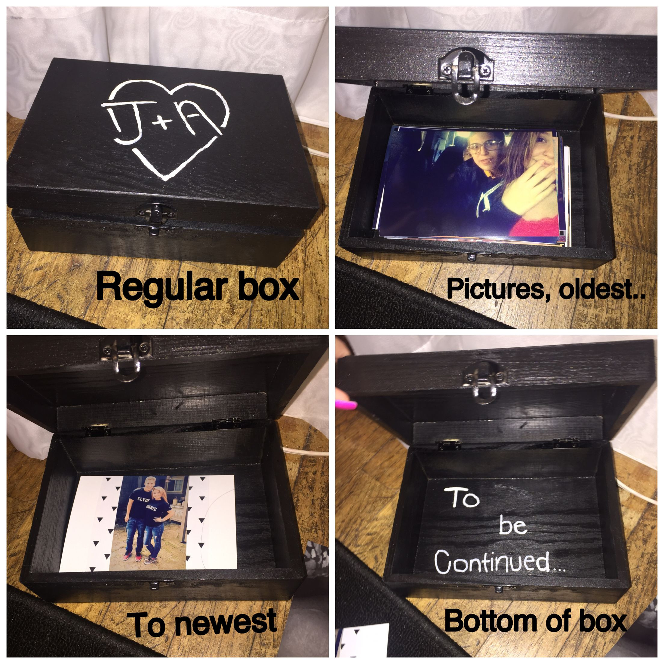 One Year Gift Ideas For Girlfriend
 DIY cute t for boyfriend