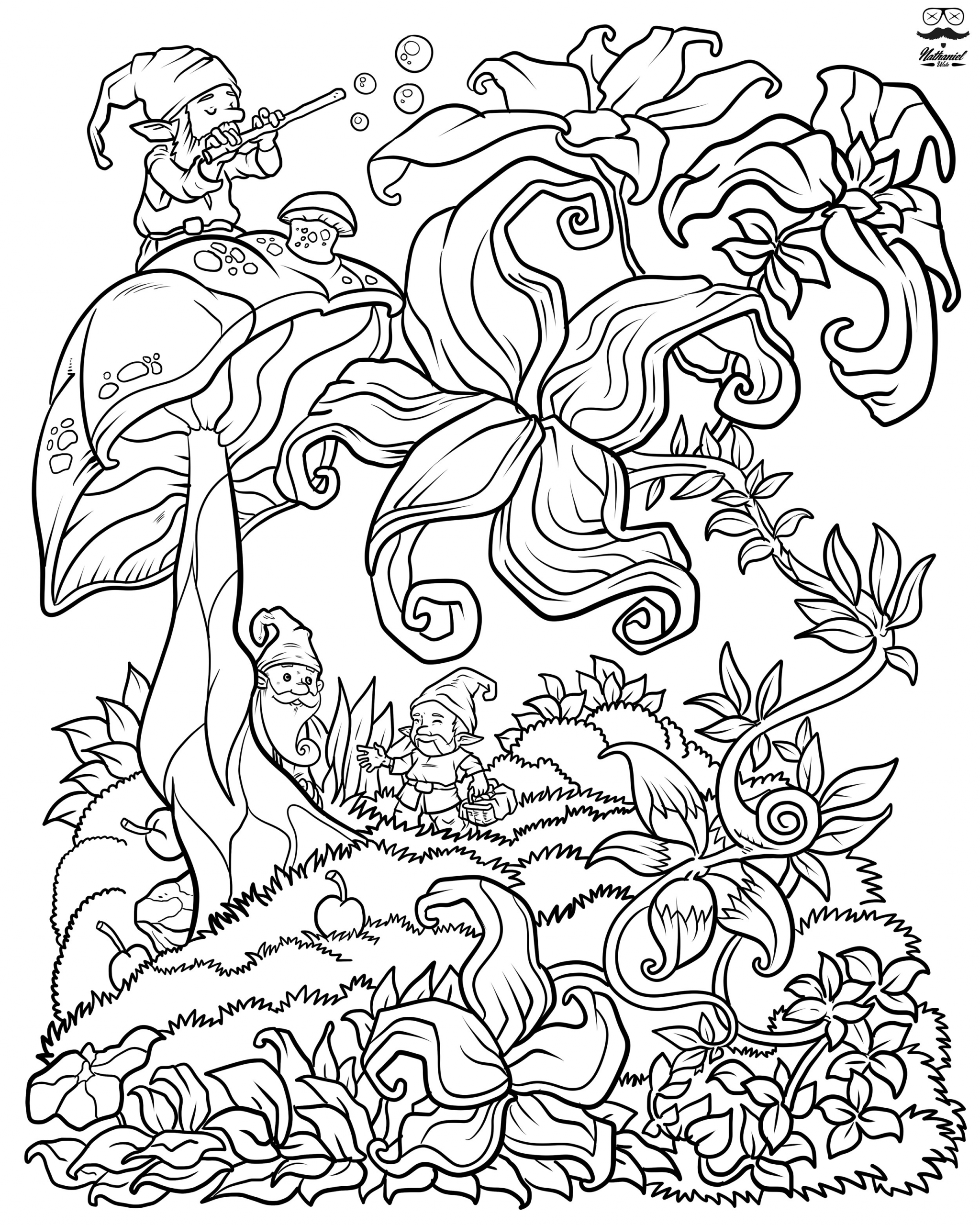 Online Coloring Books For Adults
 Floral Fantasy Digital Version Adult Coloring Book