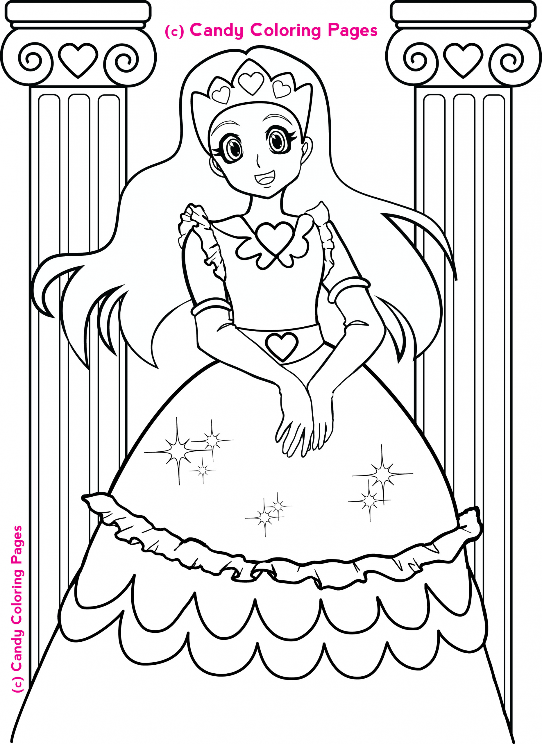 Online Coloring Pages Girls
 1000 images about Kids Pre Writing & coloring pages on