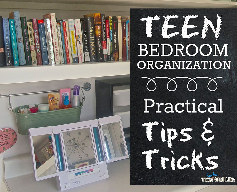 Organizing Ideas For Bedroom
 Teen Bedroom Organization Makeover
