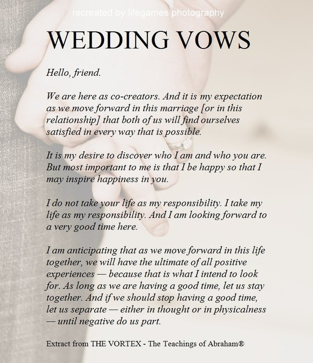 21 Best Ideas Original Wedding Vows - Home, Family, Style And Art Ideas